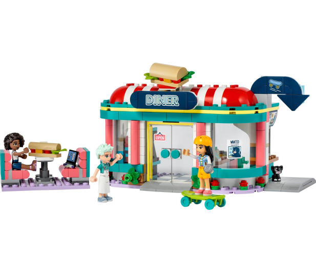 LEGO Friends 41728 Bar w śródmieściu Heartlake - 1090579 - zdjęcie 2